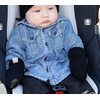 image:imageFunky Junque Newborn Baby Winter Mittens  Fleece Lined NoThumb Infant Mittens for Babies 09 Months Baby EssentialsBlack