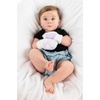image:imageFunky Junque Newborn Baby Winter Mittens  Fleece Lined NoThumb Infant Mittens for Babies 09 Months Baby EssentialsLavender  Daisy