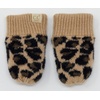 image:imageFunky Junque Newborn Baby Winter Mittens  Fleece Lined NoThumb Infant Mittens for Babies 09 Months Baby EssentialsLeopard  Latte