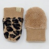 image:imageFunky Junque Newborn Baby Winter Mittens  Fleece Lined NoThumb Infant Mittens for Babies 09 Months Baby EssentialsLeopard  Latte