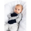 image:imageFunky Junque Newborn Baby Winter Mittens  Fleece Lined NoThumb Infant Mittens for Babies 09 Months Baby EssentialsNavy
