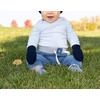 image:imageFunky Junque Newborn Baby Winter Mittens  Fleece Lined NoThumb Infant Mittens for Babies 09 Months Baby EssentialsNavy