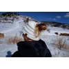 image:imageFunky Junque Ponytail Beanie for Women  Criss Cross High Pony Tail Womens Winter Hat Warm Cute Knit Ponyback BeaniesIvory