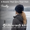 image:imageFunky Junque Ponytail Beanie for Women  Criss Cross High Pony Tail Womens Winter Hat Warm Cute Knit Ponyback BeaniesNavy