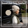 image:imageFunky Junque Ponytail Beanie for Women  Winter Hat Soft Stretch Cable Knit High Pony Tail Womens Running HatsBeige