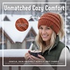 image:imageFunky Junque Ponytail Beanie for Women  Winter Hat Soft Stretch Cable Knit High Pony Tail Womens Running HatsRust