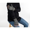 image:imageFunky Junque Premium FleeceLined Convertible Mittens  Warm Winter Knit Gloves  Value Packs Solid Colors Mixed Colors2 Pack Charcoal  Grey Mix