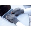 image:imageFunky Junque Premium FleeceLined Convertible Mittens  Warm Winter Knit Gloves  Value Packs Solid Colors Mixed ColorsCharcoal