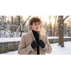 image:imageFunky Junque Premium FleeceLined Convertible Mittens  Warm Winter Knit Gloves  Value Packs Solid Colors Mixed ColorsGreyBlack Mix