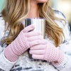 image:imageFunky Junque Premium Touchscreen Gloves  Warm Lined with Grip for Men amp Women  Spring Colors Neutral Tones Value Packs3 Tone Mix  Lt Rose