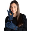 image:imageFunky Junque Premium Touchscreen Gloves  Warm Lined with Grip for Men amp Women  Spring Colors Neutral Tones Value Packs3 Tone Mix  Navy