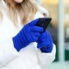 image:imageFunky Junque Premium Touchscreen Gloves  Warm Lined with Grip for Men amp Women  Spring Colors Neutral Tones Value Packs3 Tone Mix  Navy