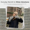 image:imageFunky Junque Premium Touchscreen Gloves  Warm Lined with Grip for Men amp Women  Spring Colors Neutral Tones Value PacksConfetti Natural Grey