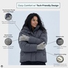 image:imageFunky Junque Premium Touchscreen Gloves  Warm Lined with Grip for Men amp Women  Spring Colors Neutral Tones Value PacksConfetti Natural Grey