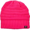 image:imageFunky Junque Satin Lined Beanie  Womens Slouchy Cable Knit Winter Hat Silky Interior Skull Cap Oversized Warm BeaniesHot Pink