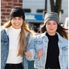image:imageFunky Junque Skull Cap Beanie for Women  Womens Winter Hat Knit Slouch Style Warm Soft Unisex Cold Weather Mens Beanies2 Pack  Black  Heather Grey