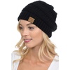 image:imageFunky Junque Skull Cap Beanie for Women  Womens Winter Hat Knit Slouch Style Warm Soft Unisex Cold Weather Mens BeaniesBlack