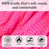 image:imageFunky Junque Skull Cap Beanie for Women  Womens Winter Hat Knit Slouch Style Warm Soft Unisex Cold Weather Mens BeaniesCandy Pink