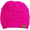 image:imageFunky Junque Skull Cap Beanie for Women  Womens Winter Hat Knit Slouch Style Warm Soft Unisex Cold Weather Mens BeaniesNeon Hot Pink