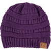 image:imageFunky Junque Skull Cap Beanie for Women  Womens Winter Hat Knit Slouch Style Warm Soft Unisex Cold Weather Mens BeaniesPurple