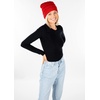 image:imageFunky Junque Skull Cap Beanie for Women  Womens Winter Hat Knit Slouch Style Warm Soft Unisex Cold Weather Mens BeaniesRed