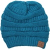 image:imageFunky Junque Skull Cap Beanie for Women  Womens Winter Hat Knit Slouch Style Warm Soft Unisex Cold Weather Mens BeaniesTeal