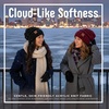 image:imageFunky Junque Slouchy Beanie for Women Winter Hat Warm Slouch Oversized Soft Chunky Cable Knit Beanies for Cold Weather2 Pack  Black  Confetti Burgundy