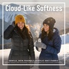 image:imageFunky Junque Slouchy Beanie for Women Winter Hat Warm Slouch Oversized Soft Chunky Cable Knit Beanies for Cold Weather2 Pack  Melange Grey  Mustard