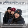 image:imageFunky Junque Slouchy Beanie for Women Winter Hat Warm Slouch Oversized Soft Chunky Cable Knit Beanies for Cold Weather3 Pack  Black  Burgundy  Melange Grey