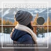 image:imageFunky Junque Slouchy Beanie for Women Winter Hat Warm Slouch Oversized Soft Chunky Cable Knit Beanies for Cold WeatherA Graphite Grey Tricolor Mix
