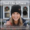 image:imageFunky Junque Slouchy Beanie for Women Winter Hat Warm Slouch Oversized Soft Chunky Cable Knit Beanies for Cold WeatherBlack Metallic