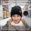 image:imageFunky Junque Slouchy Beanie for Women Winter Hat Warm Slouch Oversized Soft Chunky Cable Knit Beanies for Cold WeatherConfetti Black Design
