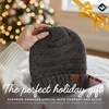 image:imageFunky Junque Slouchy Beanie for Women Winter Hat Warm Slouch Oversized Soft Chunky Cable Knit Beanies for Cold WeatherConfetti Charcoal Design