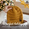 image:imageFunky Junque Slouchy Beanie for Women Winter Hat Warm Slouch Oversized Soft Chunky Cable Knit Beanies for Cold WeatherConfetti Mustard Design
