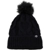 image:imageFunky Junque Toddler Girl Winter Hat Beanie with Faux Fur Pom Pom Warm Cable Knit Fleece Lined Cap Ages 25Black