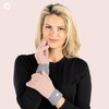 image:imageFunky Junque Touchscreen Gloves for Women 2Tone Winter Cold Weather Ladies Knit Warm Cute Cozy DesignPink
