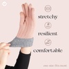 image:imageFunky Junque Touchscreen Gloves for Women 2Tone Winter Cold Weather Ladies Knit Warm Cute Cozy DesignPink