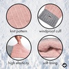 image:imageFunky Junque Touchscreen Gloves for Women 2Tone Winter Cold Weather Ladies Knit Warm Cute Cozy DesignPink