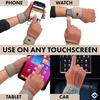 image:imageFunky Junque Touchscreen Gloves for Women 2Tone Winter Cold Weather Ladies Knit Warm Cute Cozy DesignRust