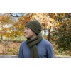image:imageFunky Junque Unisex Waffle Beanie Knit Winter Hat Super Soft Ultra Warm DoubleLayered Ski Cap with Ribbed Cuff2 Pack Black  Olive