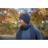 image:imageFunky Junque Unisex Waffle Beanie Knit Winter Hat Super Soft Ultra Warm DoubleLayered Ski Cap with Ribbed Cuff2 Pack Charcoal  Beige
