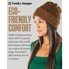 image:imageFunky Junque Unisex Waffle Beanie Knit Winter Hat Super Soft Ultra Warm DoubleLayered Ski Cap with Ribbed CuffBrown