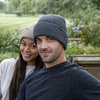 image:imageFunky Junque Unisex Waffle Beanie Knit Winter Hat Super Soft Ultra Warm DoubleLayered Ski Cap with Ribbed CuffCharcoal