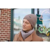 image:imageFunky Junque VelvetLined Knit Beanie  Cuffed Winter Hat for Men amp Women Warm Stretch Fit Premium ColdWeather ComfortMocha Brown