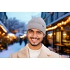 image:imageFunky Junque VelvetLined Knit Beanie  Cuffed Winter Hat for Men amp Women Warm Stretch Fit Premium ColdWeather ComfortMocha Brown