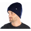 image:imageFunky Junque VelvetLined Knit Beanie  Cuffed Winter Hat for Men amp Women Warm Stretch Fit Premium ColdWeather ComfortNavy