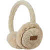 image:imageFunky Junque Winter Ear Muffs for Kids Girl Boy Fuzzy Cozy Warm Earmuffs Adjustable Cold Weather Ear Warmer Ages 412Cable Knit  Beige
