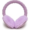 image:imageFunky Junque Winter Ear Muffs for Kids Girl Boy Fuzzy Cozy Warm Earmuffs Adjustable Cold Weather Ear Warmer Ages 412Cable Knit  Lavender