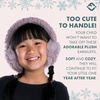 image:imageFunky Junque Winter Ear Muffs for Kids Girl Boy Fuzzy Cozy Warm Earmuffs Adjustable Cold Weather Ear Warmer Ages 412Sherpa  Violet