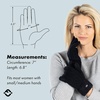 image:imageFunky Junque Winter Gloves for Women  Cable Knit Touchscreen Gloves with Fuzzy Cuffs Insulated DoubleLined Thermal WarmthBlack